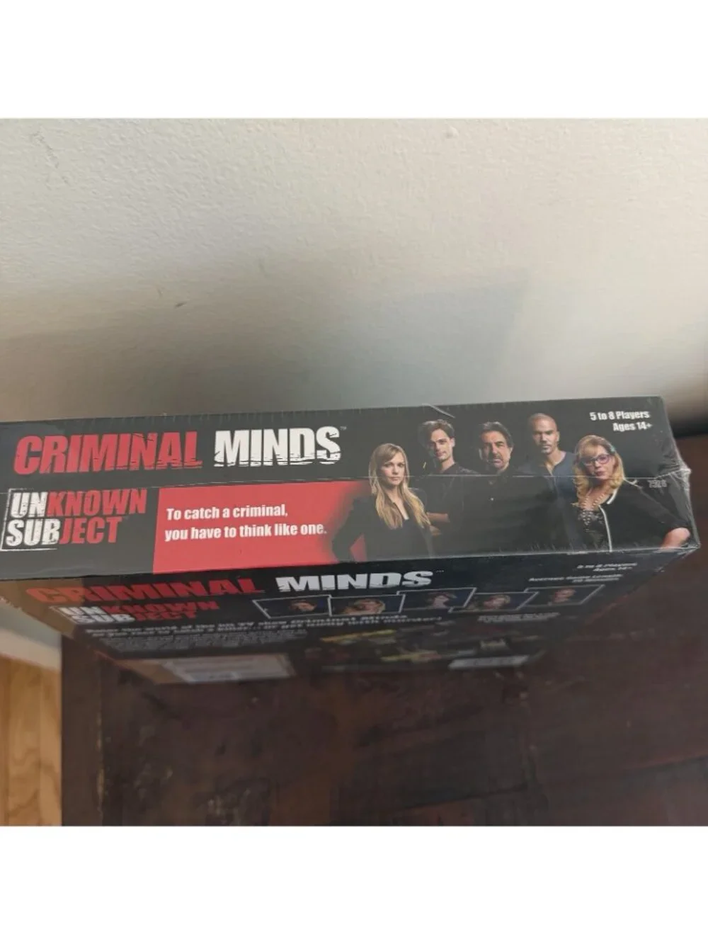 Criminal Minds Unknown Subject Board Game Sealed Complete Ages 14+ 5-8 Players